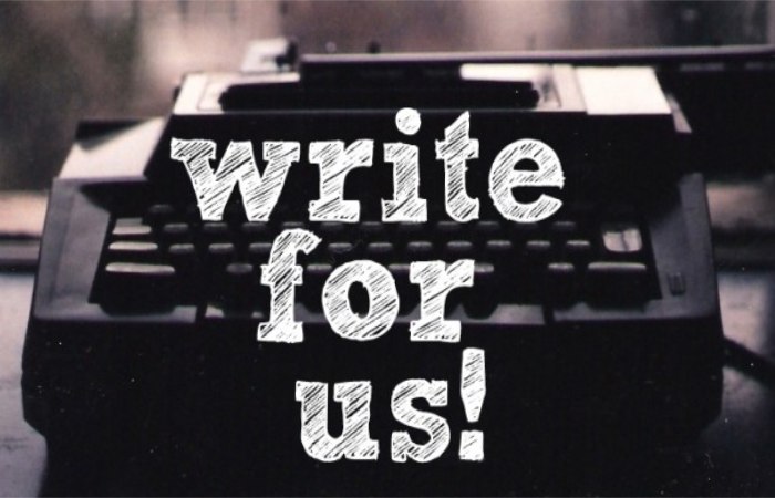 why write for us