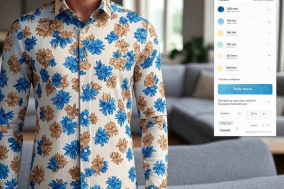 299 Rs Only Flower Style Casual Men Shirt Long Sleeve at TheSparkShop.in